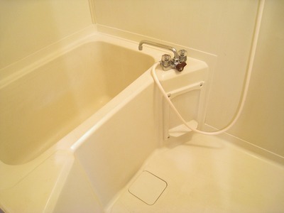 Bath. Bright colors of the bath