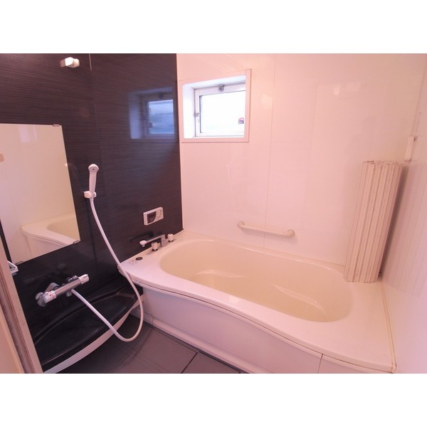 Bath. Stylish bathroom