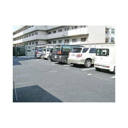 Parking lot. Common areas