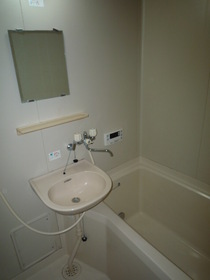 Bath. Bathroom with additional heating