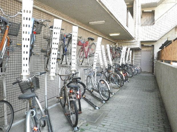 Other common areas. On-site bicycle parking space