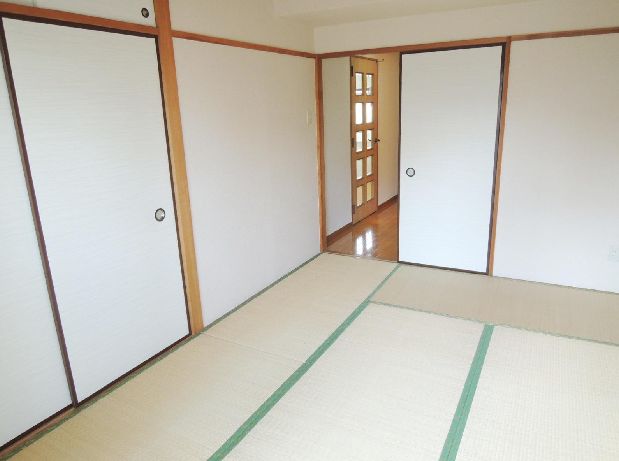 Living and room. Calm space of Japanese-style 6 quires