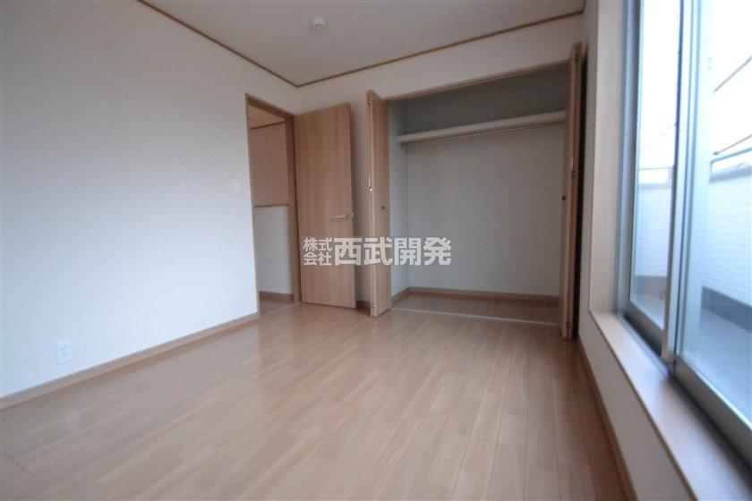 Non-living room. Room the bright sunlight is shine in