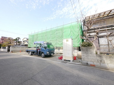 Building appearance. Under construction