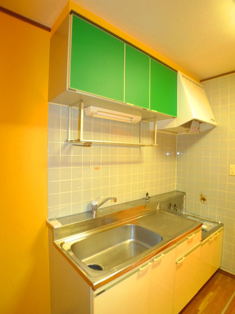 Kitchen. Gas stove is installed Allowed