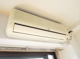 Living and room. Air conditioning