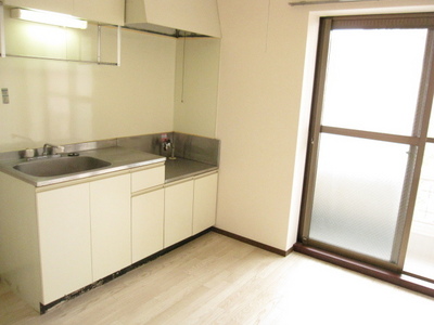 Kitchen. Gas stove is installed Allowed