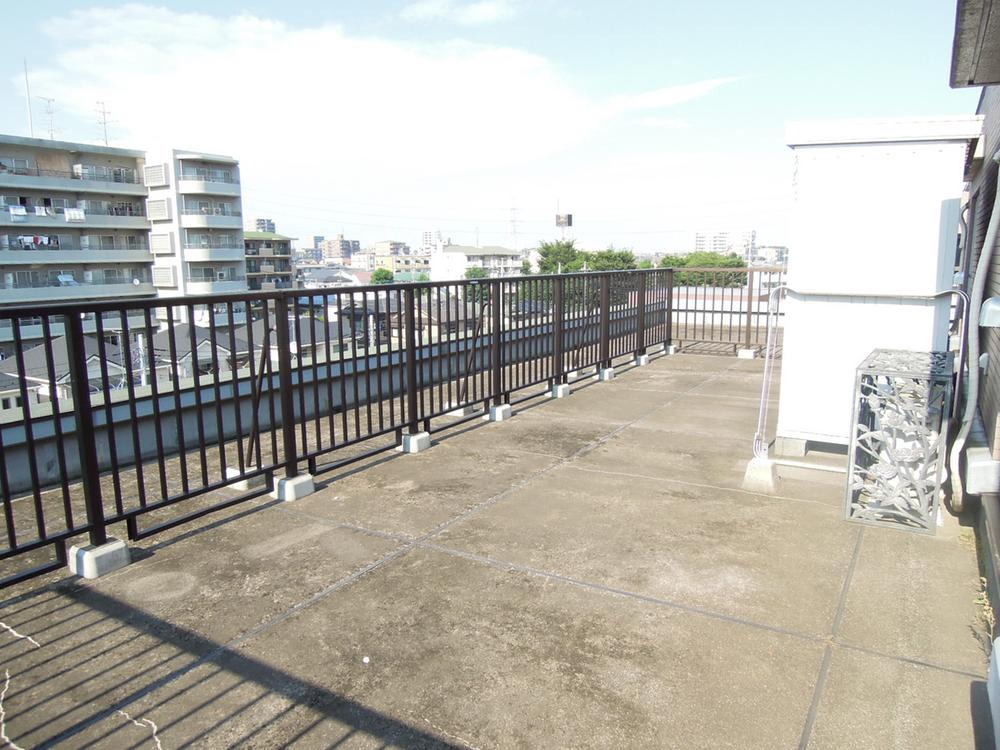 Balcony. Roof balcony (July 2013) Shooting
