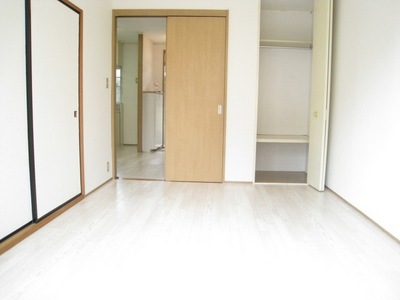 Living and room. Asahi is inserted bright Western-style