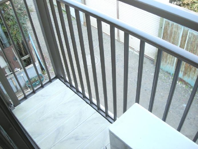 Balcony. Shutters is also equipped