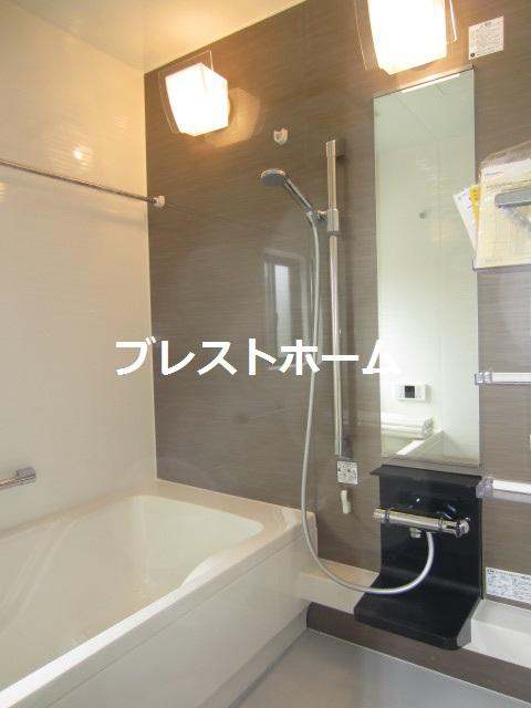Bathroom. Example of construction