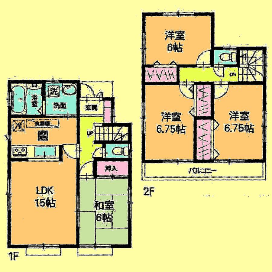 Floor plan. 24,800,000 yen, 4LDK, Land area 158.46 sq m , Building area 95.64 sq m located view in addition to this, It will be provided by the hope of design books, such as layout.