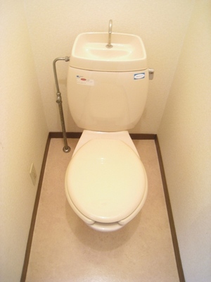 Toilet. Bus toilet by