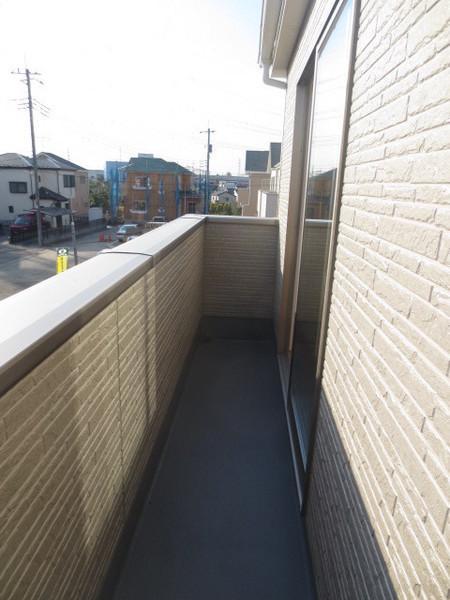 Balcony. South-facing balcony