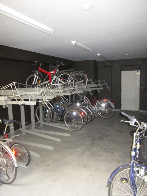 Other. Indoor bicycle parking lot