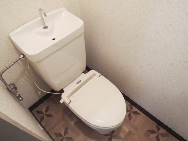 Toilet. You can clean to clean.