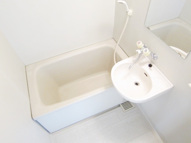 Bath. Bathroom with cleanliness