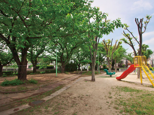 Surrounding environment. Horidai park (about 340m ・ A 5-minute walk)
