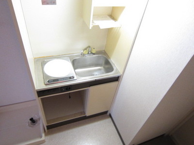 Kitchen. 1-neck with stove