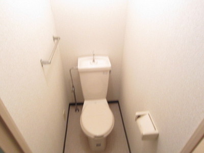 Toilet. There is an electrical outlet in the toilet