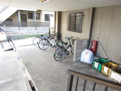 Other common areas. Bicycle shed