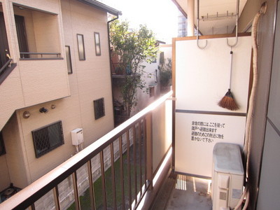 Balcony. South-facing balcony