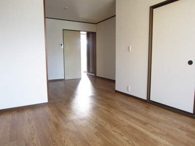 Living and room. Bright living through the sunshine