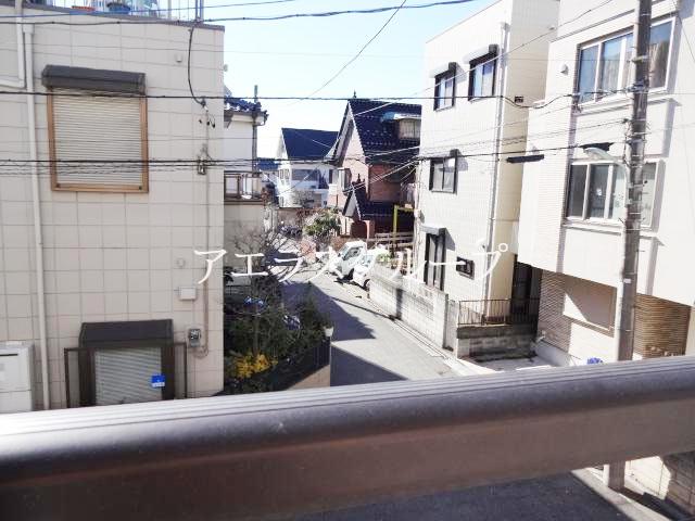 View. It is the corner of the residential area