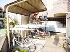 Other common areas. Bicycle parking space