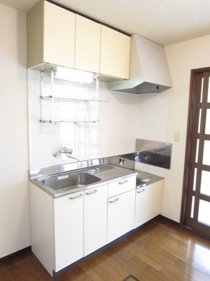 Kitchen. Kitchen gas stove can be installed
