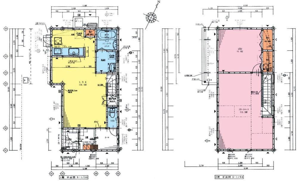 Floor plan. (No.3), Price 30,800,000 yen, 2LDK, Land area 108 sq m , Building area 92.74 sq m