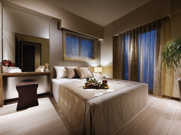 Interior.  [The main bedroom (Western-style (1))]  ※ Model room Cg type (pre-sale)
