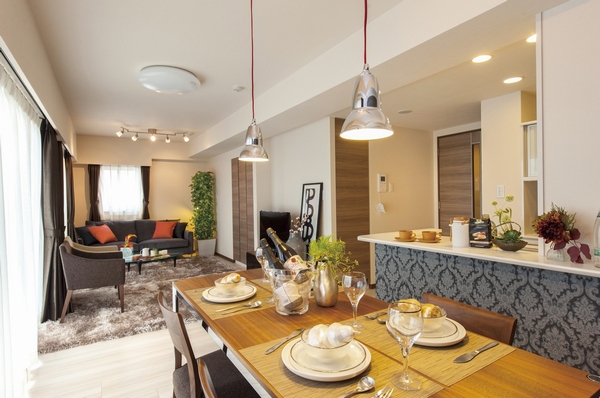 Other. living ・ Dining (right before the kitchen counter). There are family, Or spend leisurely call a friend, Space of the room is the birth (A type)