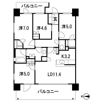 Floor: 4LDK + 2WIC, occupied area: 80.64 sq m, Price: 31,900,000 yen ・ 33,800,000 yen, now on sale