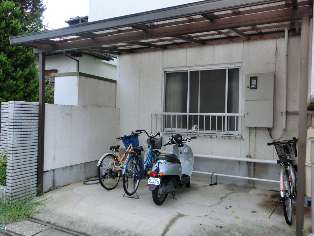 Other common areas. You can put even bike.