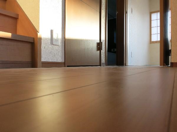 Other introspection. Light of day entering from Japanese-style room to the front door