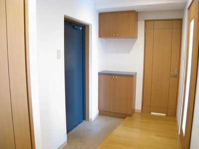 Entrance. There shoebox in the spacious entrance