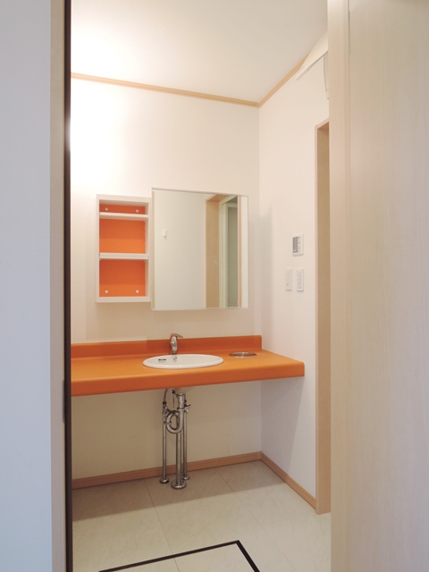 Washroom. Independence is a wash basin. 