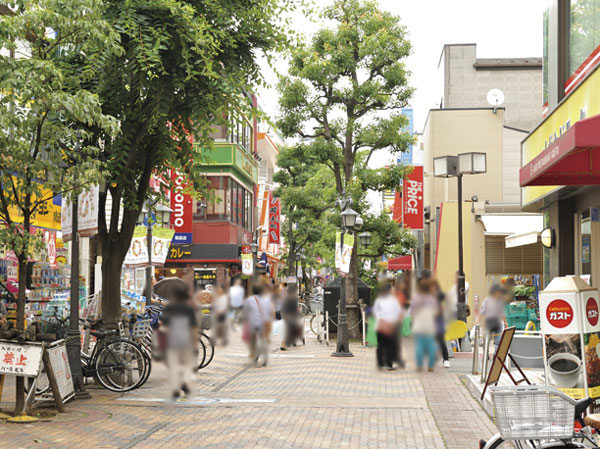 Surrounding environment. Tree Mall (about 340m ・ A 5-minute walk) many paralleled shopping mall stores that can not be essential to the day-to-day life. There is also a gallery that can feel free to get close to Art.