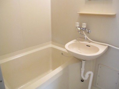 Bath. Easy-to-use bathroom in a compact