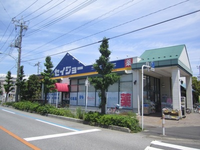 Dorakkusutoa. 330m until the medicine of Seijo (drugstore)