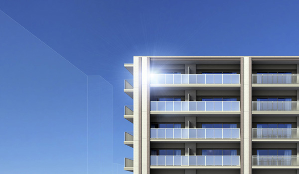 Shared facilities. Exterior - Rendering