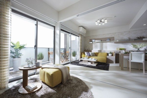 living ・ Dining (model room B2 'type)