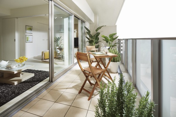 Balcony (model room B2 'type)