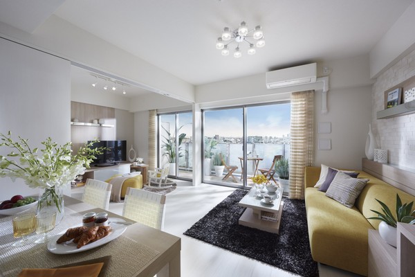 living ・ Dining (model room B2 'type)