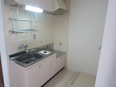 Kitchen. You can put a washing machine in the kitchen