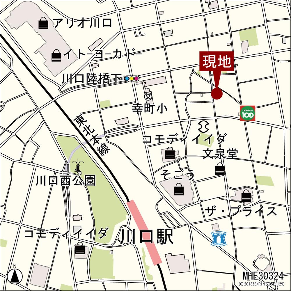 Local guide map