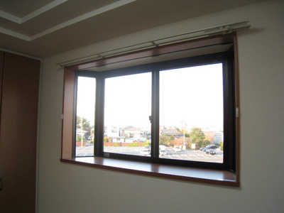 Other Equipment. Room with a bay window