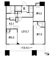 Floor: 3LDK + WIC + SIC, the occupied area: 73.32 sq m, Price: 47,900,000 yen, now on sale