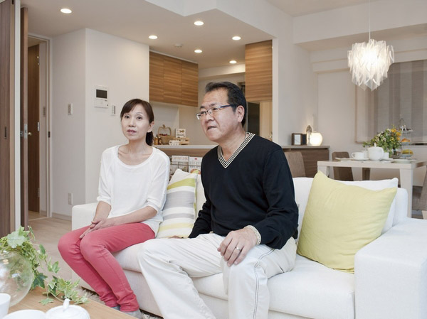 "Spacious living ・ M's to speak as one "of the place where dining was also liked (company employee ・ 50s) husband and wife